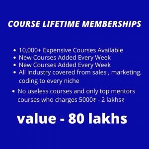 10K+ EXPENSIVE COURSE MEMBERSHIP