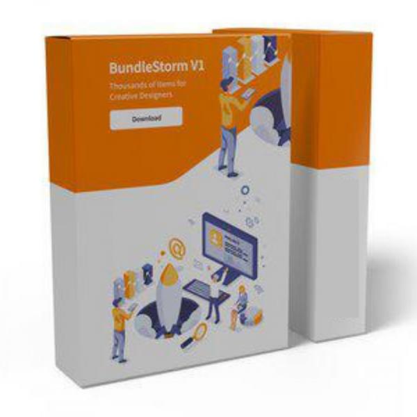 BundleStorm v1 & v2 Thousands of Items for Creative Designers (7500₹)