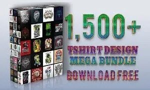 1500 tshirt design bundle