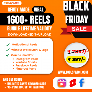 1600+ Ready To Use Viral Reels Bundle
