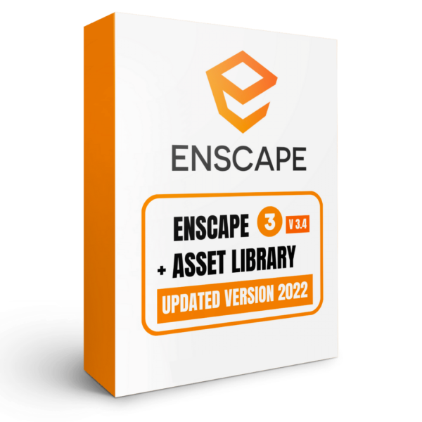Enscape 3.4 + Asset Library | Latest 2022 l Windows