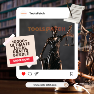 10000+ Ultimate Legal Drafts Bundle: Your ONE-STOP SOLUTION for Seamless Documentation and Legal Success!
